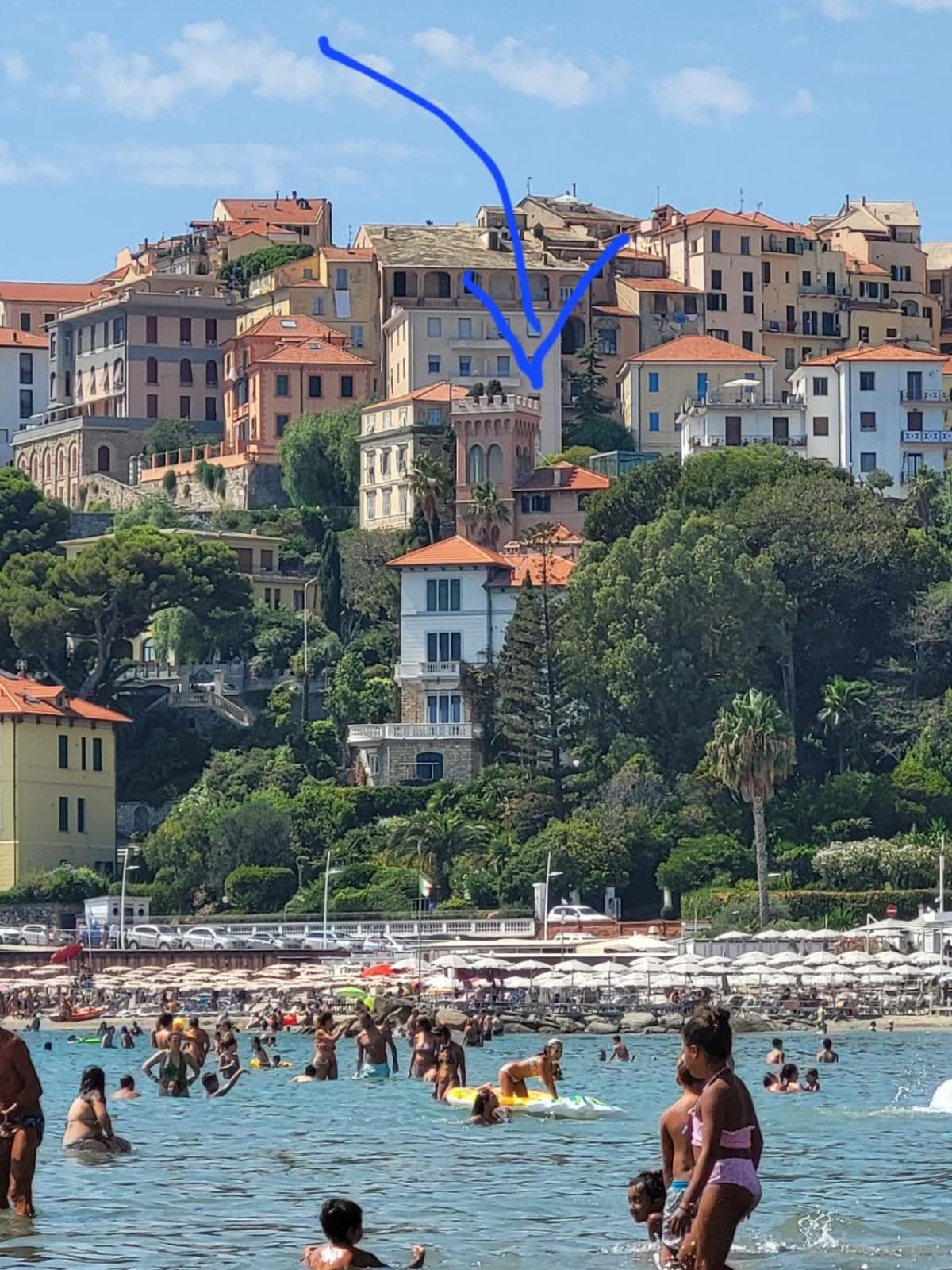 The Shell - New Interior Look But Same Old Charme 200Mt From The Sea With Garden And Parking Nearby Apartment Imperia Exterior foto